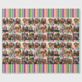 Instagramフォトコラージュ – 12のお気に入りの写真 ラッピングペーパー (フラット)