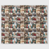 Instagramフォトコラージュ – 16のお気に入りの写真 ラッピングペーパー (フラット)