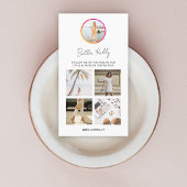 InstagramフォトソーシャルメディアフォロワーQRコード 名刺