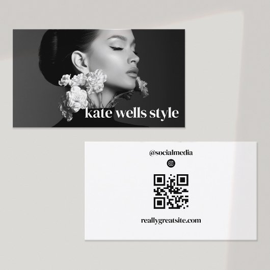 InstagramフォトQRコード 名刺