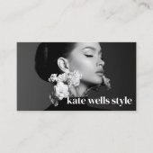 InstagramフォトQRコード 名刺 (正面)