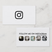 Instagramフォロワー コーリングカード (正面/裏面)
