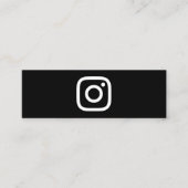 Instagramフォロワー スキニー名刺 (正面)