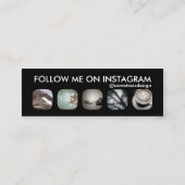Instagramフォロワー スキニー名刺 (裏面)