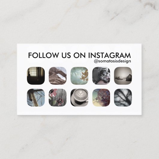Instagramフォロワー 名刺 (裏面)