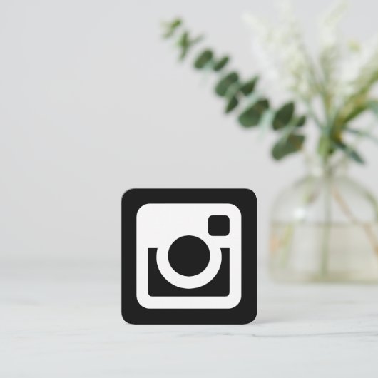 Instagramプロモーション スクエア名刺 (スタンド正面)