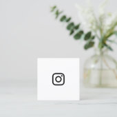 Instagramプロモーション スクエア名刺 (スタンド正面)