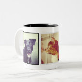 Instagramペットフォトマグカップ ツートーンマグカップ (正面左)