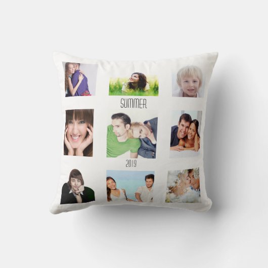 Instagramモダンで写真を様式化 クッション (裏面)