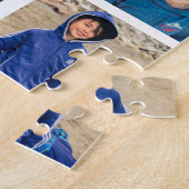 Instagramモダンスクエアフォトコラージュ | 11枚の写真 ジグソーパズル (側面)