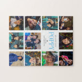 Instagramモダンスクエアフォトコラージュ | 11枚の写真 ジグソーパズル (横)