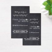 Instagramモダンハッシュタグの結婚タイポグラフィ (デスク)