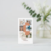 Instagramモダンフォトグミニマルリッドインフルエンサー 名刺 (スタンド正面)