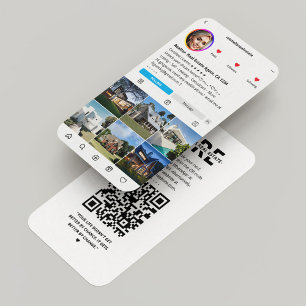 Instagramモーゲージブローカー不動産仲介業者コンサルティング 名刺