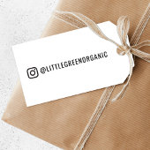 Instagramラベル | あなたのInstagram名ギフトラベル ギフトタグ