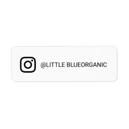 Instagramラベル｜あなたのInstagram名前ステッカー ラベル