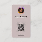 Instagramロイヤリティ名刺l IG 名刺 (裏面)