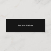 InstagramロゴSNSシンプルブモダンラック コーリングカード (裏面)