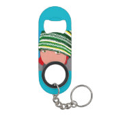 Instagram写真によってカスタマイズKeychainの栓抜き キーホルダー栓抜き (裏面)