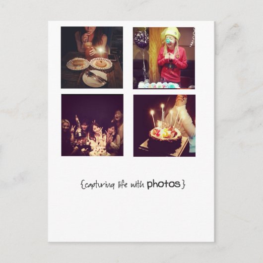 Instagram写真はがき ポストカード (正面)