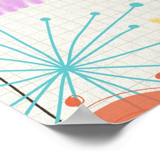 instagram写真コラージュ ポスター (角)