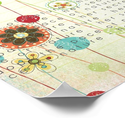 instagram写真コラージュ ポスター (角)