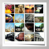 instagram写真ポスター ポスター (正面)