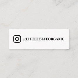 Instagram名刺｜あなたのInstagramの名前 スキニー名刺