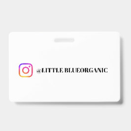 Instagram名刺｜あなたのInstagramの名前ID バッジ