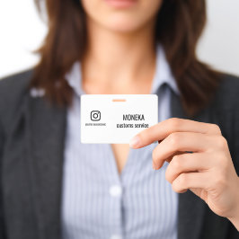 Instagram名刺|あなたのInstagramの名前ID バッジ
