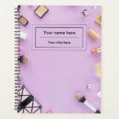 Instagram名刺、インフルエンサー、エステティシャン プランナー手帳 (正面)