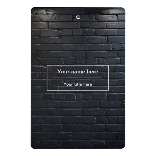 Instagram名刺、インフルエンサー、エステティシャン ミニクリップボード (裏面)