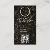 Instagram名刺、インフルエンサー、エステティシャン 名刺 (裏面)