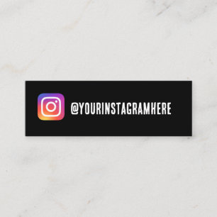 instagram名刺 スキニー名刺