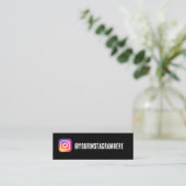 instagram名刺 スキニー名刺 (スタンド正面)