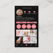 Instagram名刺 名刺 (正面)