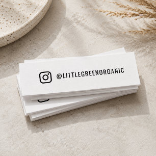 Instagram名刺 Instagram名 スキニー名刺