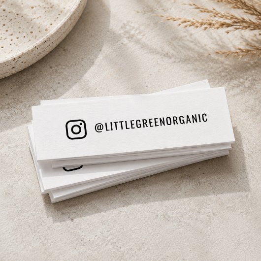 Instagram名刺 | Instagram名 スキニー名刺