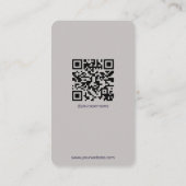 Instagram名刺QRコードグリーン名刺 名刺 (裏面)
