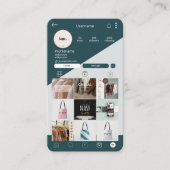 Instagram名刺QRコード名刺 名刺 (正面)