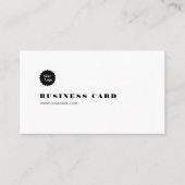 Instagram後を追のSNSアイコンモダンはっきりした 名刺 (正面)