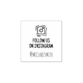 Instagram後を追、ソーシャルメディア ラバースタンプ (インプリント)