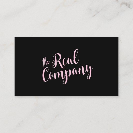 Instagram後を追 Us Qrコードピンクスクリプト 名刺 (正面)