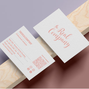 Instagram後を追 Us Qrコードピンクスクリプト 名刺