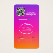 Instagram後を追 Us Qrコードロゴの追加 (正面)