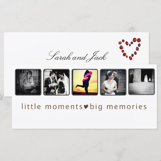 instagram結婚の写真 (正面/裏面)