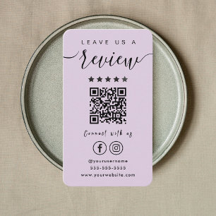 Instagram離れのFacebook QRコードのレビュー 名刺