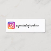 instagram スキニー名刺 (正面)