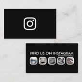 Instagram ネットワーキング コーリングカード (正面/裏面)