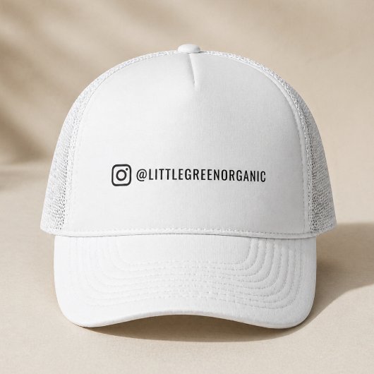 Instagram ハット | あなたのInstagramの名前トラッカーハット